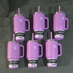 Hydro Flask Lavender 6x Mug with Straw Bundle
